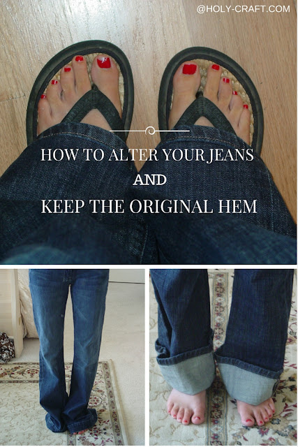 How to alter your jeans and keep the original hem an easy beginners guide to sewing How to alter your jeans and keep the original hem an easy beginners guide to sewing