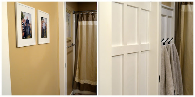 side by side of bathroom with and without board and batten side by side of bathroom with and without board and batten