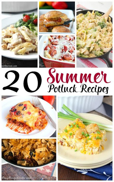 20 summer potluck recipes summer bbq or memorial day picnic