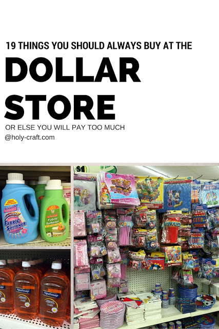 19 things that you should always buy at the dollar store, or else you will pay too much! 19 things that you should always buy at the dollar store, or else you will pay too much!