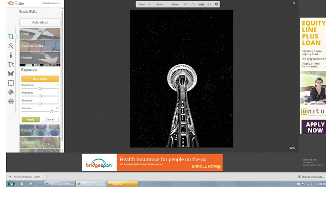 using a photograph to create a t-shirt using picmonkey picmonkey editing features to create silhouette