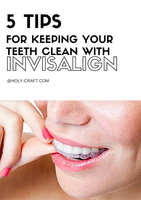 tips for keeping your teeth clean with invisalign