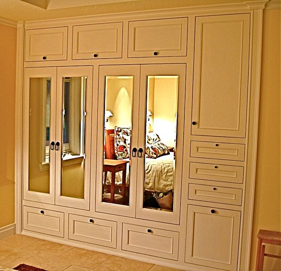 Custom Made Custom built-in his & hers closets
