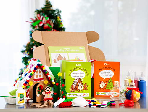 Give the Gift of Creative Fun! Shop Kiwi Crate for holiday craft projects for kids ages 3-7 ››