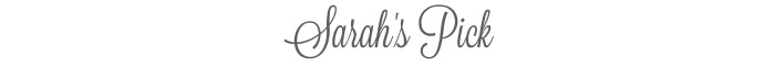 TotT Pick Sarah